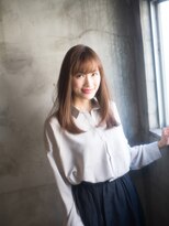 キャシー 行徳店(Cathy)&nbsp;フリンジバング×ナチュラルストレート【行徳】