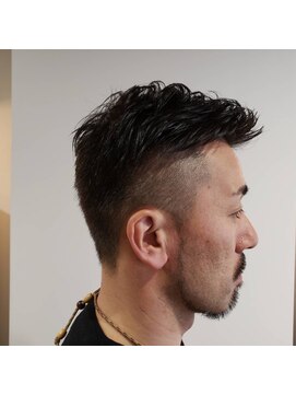 ヘアーサロン ホープ(HOPE) ツーブロック×サイドパート