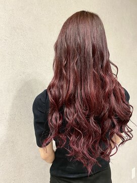 アンダーグラウンド(_ground) ピンクレッド×シールエクステ