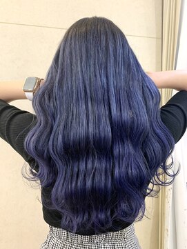 ラビス(Lovis) ミディアム/暗めカラー/デザインカラー/フェイスフレーミング