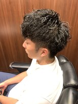 ヒロギンザ 御茶ノ水店(HIRO GINZA)&nbsp;ショートスパイラル/御茶ノ水/スパイラルパーマ/マッシュ