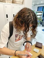 エイト 藤沢店(EIGHT fujisawa)&nbsp;EIGHT fujisawa 福 優 ハイライト×スパイラルパーマ