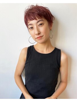 クロリ 淡路店(Chlori) レイヤーベリーショート/パープリッシュピンク