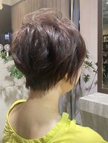 ミオ パーチェ ヘア(mio pace hair)&nbsp;トップがふんわりショートスタイル