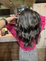 ラフ(LAFF)&nbsp;#黒髪#ボブルフ#ネビージュ#小顔#ワンレン