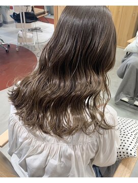 ディードットログ 大和西大寺店(D.Log) ベージュロングラブウェーブ　奈良　大和西大寺