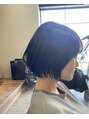 ルーア カインドサロン(Ruua kind salon) ロングから30cmばっさりカットでショートボブに。