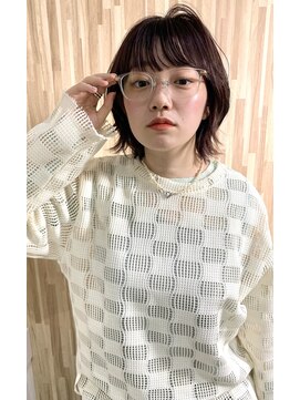 ブゾン(buZon) 【buZonブゾン】ナチュラルマッシュウルフヘア