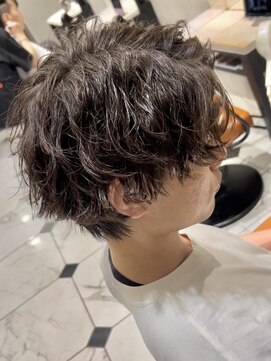 アンフィニー 銀座(ANFINI) 波巻き美フォルムひし形前髪すっきり爽やかセンターパート