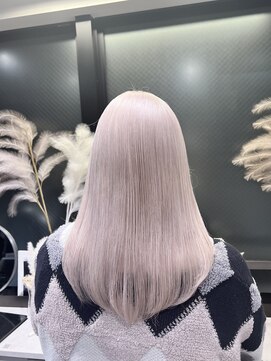 シンシェアサロン 原宿店(Qin shaire salon) ペールホワイト ハイトーンカラー ブリーチ