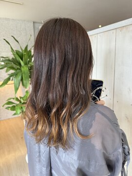 ルアナ(Luana.) 【 倉敷/中島/Luana. 】グラデーション　アッシュブラウン
