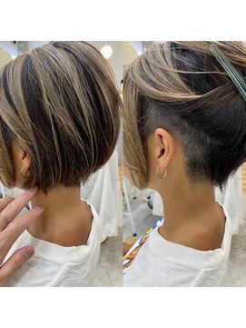 ロミー 本厚木(ROMMY.) 刈り上げショート/30代40代50代/メンズライク