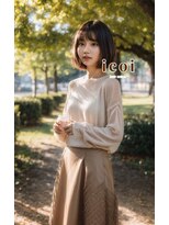 イコイ 九大学研都市店(icoi)&nbsp;包み込むような丸みボブ
