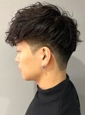 抜け感を大事に。メンズツイストパーマ