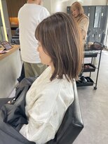 サロンドミルク 新百合ヶ丘店(salon de MiLK)&nbsp;白髪ぼかしベージュ［新百合ヶ丘/ハイライト/白髪染め］