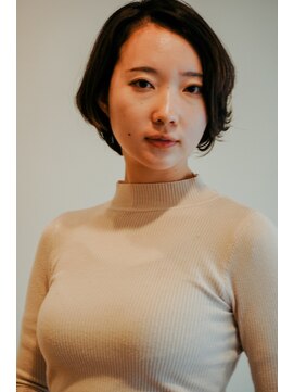 ジラフ(giraf) 大人可愛いハンサムショートショートボブ30代40代50代60代