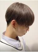 プラチナグレージュマッシュ