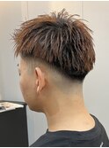 ミドルスキンフェードショートスタイルR