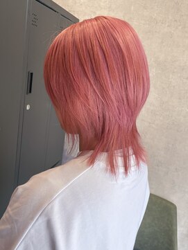 ヘイリー(HAILEY) ピンクベージュ/ハイトーン/エフェクトブリーチ