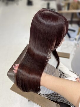 ハピネス 梅田茶屋町店(HAPPINESS) 韓国くびれロング レイヤーオルチャン小顔前髪 艶髪 髪質改善