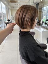 ハピネス 西大寺店(Happiness) ショートカット×ひし形ショートボブ×髪質改善30代40代50代