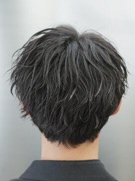 リップス 川崎(LIPPS) 学生向けツイストスパイラルセンターパート 黒髪