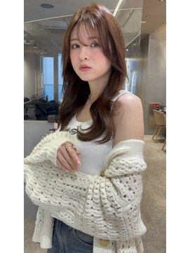 アンフィニー 仙台(ANFINI) 仙台髪質改善縮毛矯正韓国レイヤー学割ワイドバング顔周り前髪