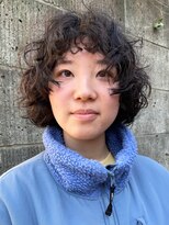 ナループロアオハナ(Nalu pu loa ohana) ボブレイヤー海外風くせ毛パーマボブパーマ