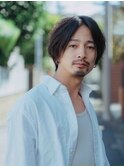 落ち着いた大人見えするメンズボブスタイル☆