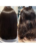 艶髪【髪質改善】〈センター南・センター北〈白髪染め・縮毛矯正