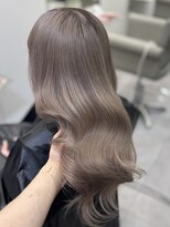 アール 横浜(R)&nbsp;【ユゲミナミ】ブリーチ２回～＊ミルクティーグレージュ