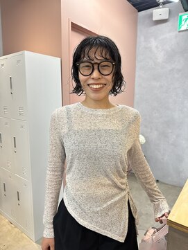 アマーク(a mark) 【能田 花音】夏のbob perm