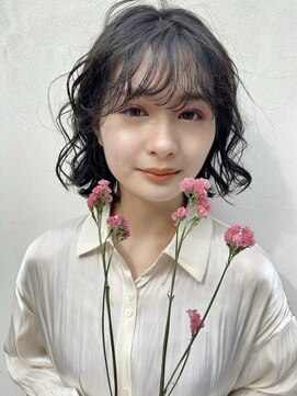 レブ 神戸三宮(LEB) マチルダボブ×シースルーバング（前髪）【LEB神戸三宮】