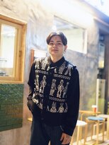 グレースマンカフェ(GRACE MAN CAFE)&nbsp;【韓国スタイル】ニュアンスパーマ！センターパートスタイル！