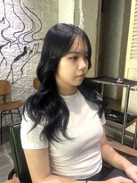 ウム(UMM)&nbsp;ブルーブラック / 韓国スタイル