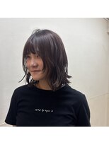 ネアー 新潟(NEER)&nbsp;アプリコットオレンジ/くびれヘア/ウェーブショート［新潟］