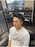 アップバングショート  宇部市/理容室/理容院/メンズカット
