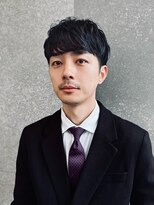 ロンドオム 池袋(Lond Homme)&nbsp;men's/メンズ/ブルーブラック/フェザーパーマ/ダウンパーマ/池袋