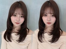 韓国くびれヘアより人気！？ざくざくレイヤーカットで最先端の韓国ヘアを叶えます☆