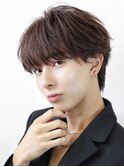 ナチュラルフェザーマッシュ/ニュアンスパーマ/曲がる縮毛矯正