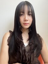 トリッカ シブヤ(TRICCA SHIBUYA) 顔周りレイヤー/ミディアム/透明感/グレージュ/10代/20代/渋谷