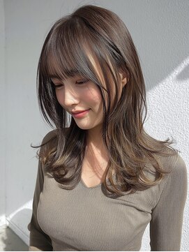 ヘア メイク ハク 横浜(hair make Haku) 着物ヘア/大人ガーリー/ダークアッシュ/似合わせカット/横浜駅