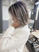 LIAH【リア】【3月上旬NEW OPEN(予定)】 【LIAH】ホワイトグレージュbalayage/白髪ぼかし/髪質改善/本町