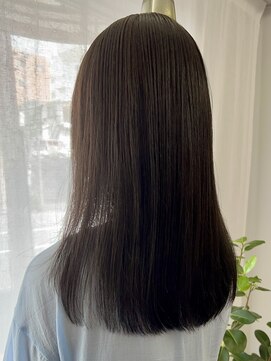 シベルバレー 横浜(sibell) ＊黒髪ストレートロングレイヤーミディアム髪質改善ストレート