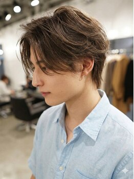 ベイショア(Bay Shore NY)の写真/メンズ人気No.1カット+頭皮洗浄ナノバブル￥5400/乾かすだけで決まるカット技術、カラーやパーマも好評