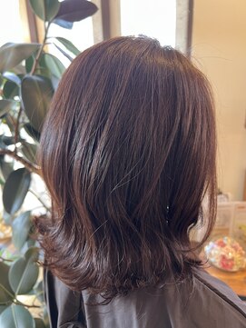 ブランシェ ヘアデザイン(BLANCHE hair design) カプチーノブラウニーカラー☆