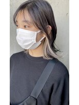 オーク たまプラーザ(OAK)&nbsp;インナーカラーで波巻きボブ