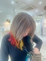 クラッチ 名古屋(CLUTCH) ホワイトベージュ_ハイトーン◇虹