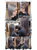 ヘアーファクトリー☆マハロ(Hair Factory☆MAHARO)&nbsp;３D☆シルバーグレーパールカラー