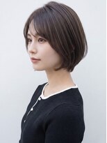 ディアーナ(DIANA) 透明感ブリーチなしダークグレージュ小顔ショートボブ秋カラー